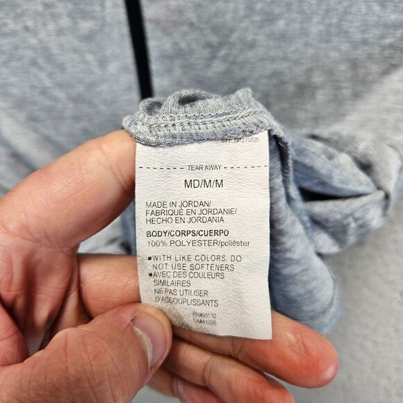 Under Armour Shirt Tops Womens Medium Gray Twisted‎ Tech 1/2 Zip Long Sleeves - Picture 4 of 10